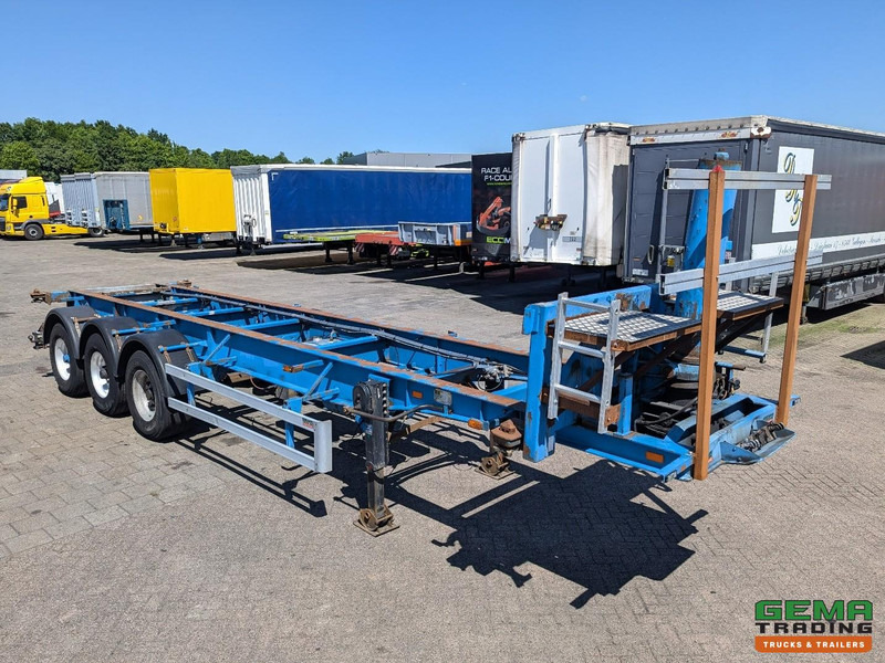 DESOT OPL/3AT/38/6894E 3-Assen BPW - Trommelremmen - 30FT Kiepchassis - Elektrische/Hydraulisch Pomp - Alcoa - Semirremolque portacontenedore/ Intercambiable: foto 4 DESOT OPL/3AT/38/6894E 3-Assen BPW - Trommelremmen - 30FT Kiepchassis - Elektrische/Hydraulisch Pomp - Alcoa - Semirremolque portacontenedore/ Intercambiable: foto 4