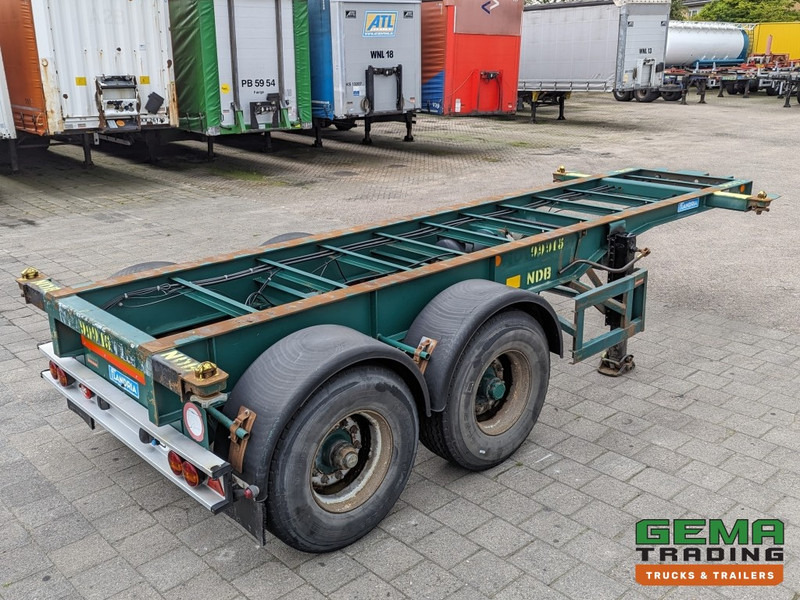Flandria OP CC 2A 20FT 2-Assen ROR DrumBrakes - Leaf Suspension - 3120KG - 3 identical units in stock! (O1868) - Semirremolque portacontenedore/ Intercambiable: foto 1 Flandria OP CC 2A 20FT 2-Assen ROR DrumBrakes - Leaf Suspension - 3120KG - 3 identical units in stock! (O1868) - Semirremolque portacontenedore/ Intercambiable: foto 1
