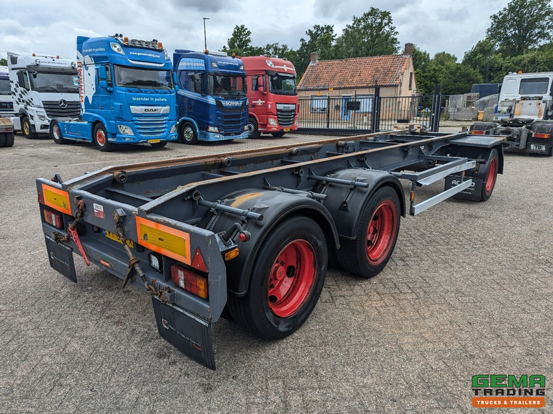 GS AC 2800 N 3-Assen BPW - ContainerAanhanger 7.10m - Blad Geveerd - Trommelremmen - Dubbellucht - Remolque portacontenedore/ Intercambiable: foto 1 GS AC 2800 N 3-Assen BPW - ContainerAanhanger 7.10m - Blad Geveerd - Trommelremmen - Dubbellucht - Remolque portacontenedore/ Intercambiable: foto 1