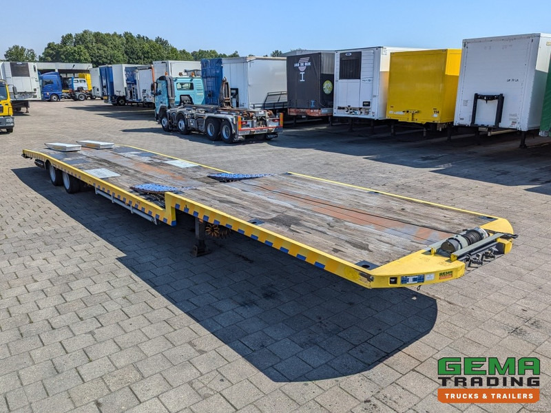 Semirremolque góndola rebajadas Jumbo T0120 DUE SemiDieplader - 2-Assen BPW  - Uitschuifbaar - Wielkuipen - Lier 2500KG - 80CM: foto 8