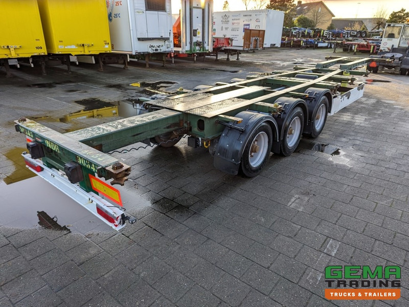 Krone SD 27 3-Assen BPW Backslider - DrumBrakes - 20 2x20FT/30/40FT - 10+ Units in Stock (O1931) - Semirremolque portacontenedore/ Intercambiable: foto 3 Krone SD 27 3-Assen BPW Backslider - DrumBrakes - 20 2x20FT/30/40FT - 10+ Units in Stock (O1931) - Semirremolque portacontenedore/ Intercambiable: foto 3