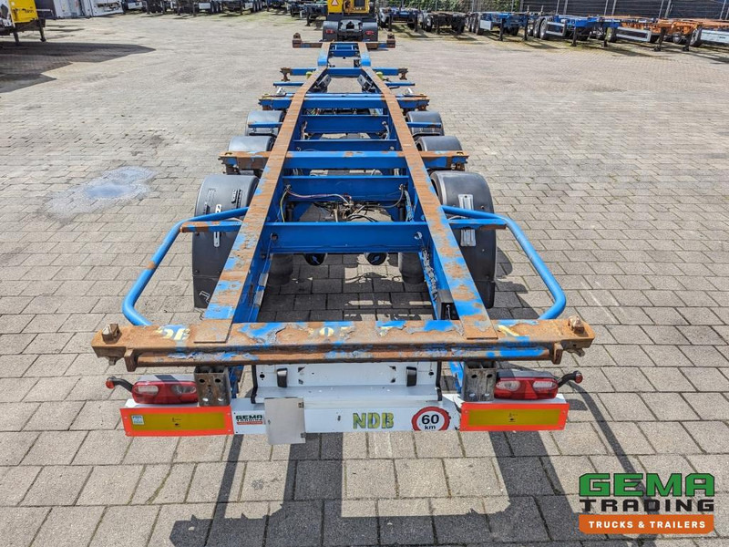 Krone SD27 3-Assen BPW Drumbrakes - 4700KG - All Connections (O1913) - Semirremolque portacontenedore/ Intercambiable: foto 5 Krone SD27 3-Assen BPW Drumbrakes - 4700KG - All Connections (O1913) - Semirremolque portacontenedore/ Intercambiable: foto 5