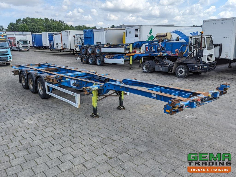 Krone SD27 3-Assen BPW Drumbrakes - 4700KG - All Connections (O1913) - Semirremolque portacontenedore/ Intercambiable: foto 3 Krone SD27 3-Assen BPW Drumbrakes - 4700KG - All Connections (O1913) - Semirremolque portacontenedore/ Intercambiable: foto 3