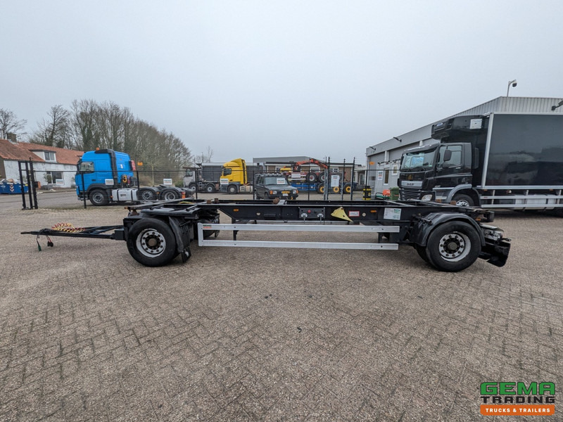 Remolque portacontenedore/ Intercambiable Krone SW 18 2-Assen BPW - BDF Systeem - Schijfremmen - Luchtvering - 11/2025APK: foto 13