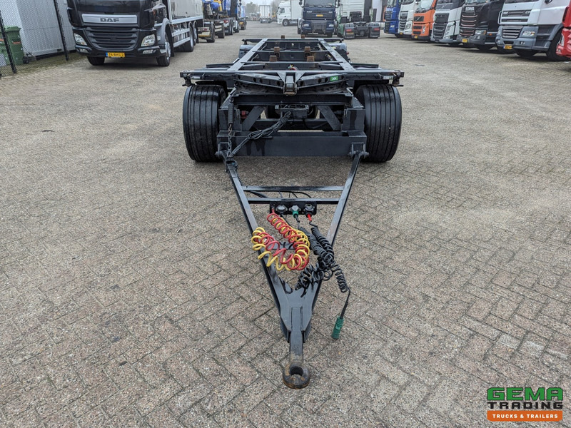 Remolque portacontenedore/ Intercambiable Krone SW 18 2-Assen BPW - BDF Systeem - Schijfremmen - Luchtvering - 11/2025APK: foto 6