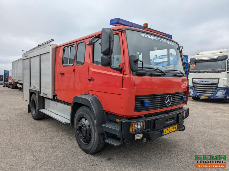 Mercedes-Benz 1124 AF 4x4 Dubbelcab 6Cil - 9 Pers - Kronenburg Tankautospuit TS08 LD3.000 HD240 T2.400 LiterTank - Camión de bomberos: foto 2 Mercedes-Benz 1124 AF 4x4 Dubbelcab 6Cil - 9 Pers - Kronenburg Tankautospuit TS08 LD3.000 HD240 T2.400 LiterTank - Camión de bomberos: foto 2