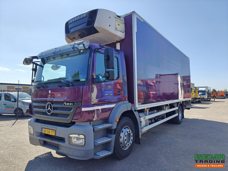 Mercedes-Benz AXOR 1824 L 4x2 Dagcab Euro5 - Koel-Vriesbak 7.5M - Carrier Supra 950MT + Laadklep 2000KG - Zijdeuren - Camión frigorífico: foto 1 Mercedes-Benz AXOR 1824 L 4x2 Dagcab Euro5 - Koel-Vriesbak 7.5M - Carrier Supra 950MT + Laadklep 2000KG - Zijdeuren - Camión frigorífico: foto 1