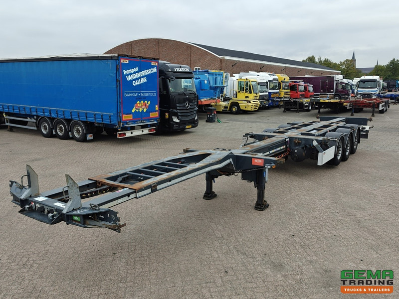 Pacton ET3 3-Assen SAF - MULTI - Schijfremmen - LiftAs - 3x Uitschuifbaar - 03/2026 APK - Semirremolque portacontenedore/ Intercambiable: foto 1 Pacton ET3 3-Assen SAF - MULTI - Schijfremmen - LiftAs - 3x Uitschuifbaar - 03/2026 APK - Semirremolque portacontenedore/ Intercambiable: foto 1