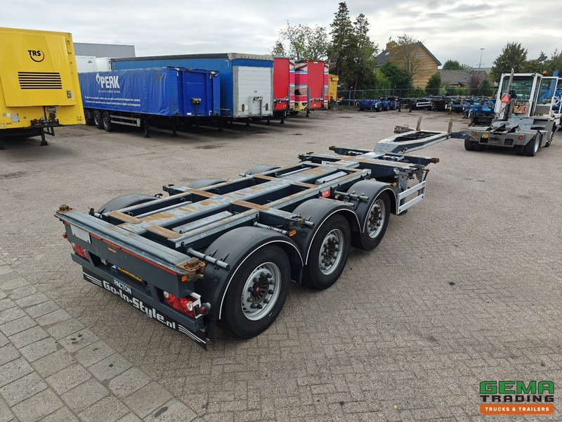 Pacton ET3 3-Assen SAF - MULTI - Schijfremmen - LiftAs - 3x Uitschuifbaar - 03/2026 APK - Semirremolque portacontenedore/ Intercambiable: foto 2 Pacton ET3 3-Assen SAF - MULTI - Schijfremmen - LiftAs - 3x Uitschuifbaar - 03/2026 APK - Semirremolque portacontenedore/ Intercambiable: foto 2