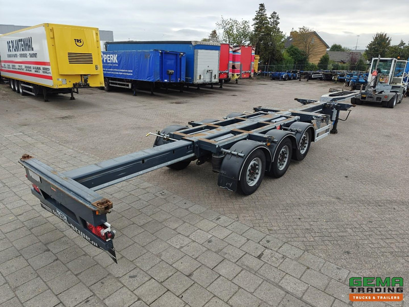Pacton ET3 3-Assen SAF - MULTI - Schijfremmen - LiftAs - 3x Uitschuifbaar - 03/2026 APK - Semirremolque portacontenedore/ Intercambiable: foto 3 Pacton ET3 3-Assen SAF - MULTI - Schijfremmen - LiftAs - 3x Uitschuifbaar - 03/2026 APK - Semirremolque portacontenedore/ Intercambiable: foto 3