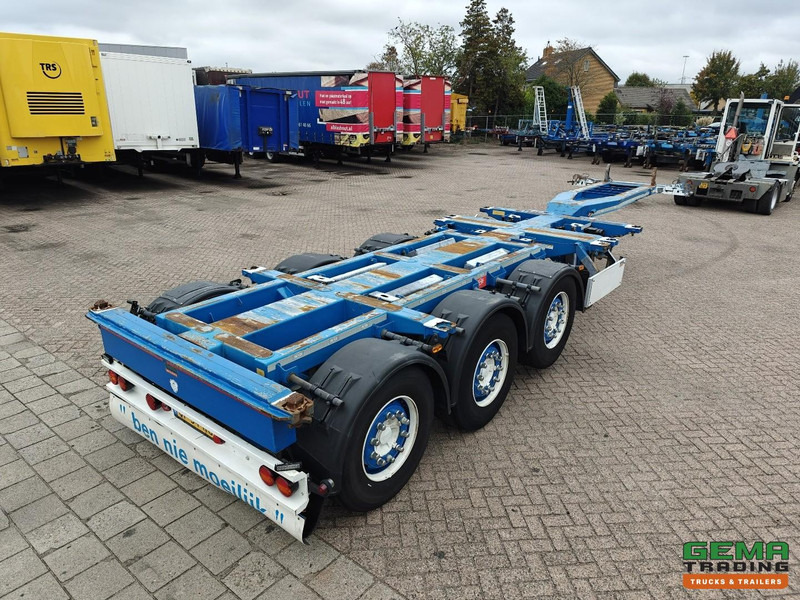 Pacton TXC343 3-Assen Valx - MULTI - Schijfremmen - LiftAs - 3x Uitschuifbaar - 05/2026 APK - Semirremolque portacontenedore/ Intercambiable: foto 3 Pacton TXC343 3-Assen Valx - MULTI - Schijfremmen - LiftAs - 3x Uitschuifbaar - 05/2026 APK - Semirremolque portacontenedore/ Intercambiable: foto 3
