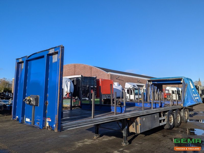 Samro ST39WGWE 12.9M 3-Assen BPW - SchuifKap - Lift/Stuur-as - HH Vloer - Bokken - Rongen - Semirremolque lona: foto 1 Samro ST39WGWE 12.9M 3-Assen BPW - SchuifKap - Lift/Stuur-as - HH Vloer - Bokken - Rongen - Semirremolque lona: foto 1