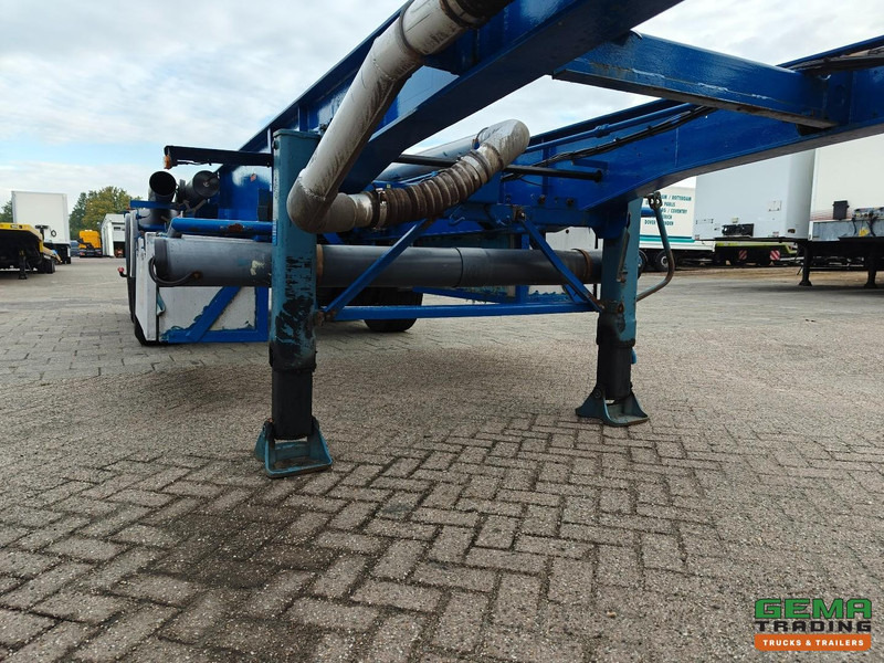 Semirremolque portacontenedore/ Intercambiable TINSLEY TT1527/40AS 3-Assen ROR - 30FT Kiepchassis - Rotary Feeder - Trommelremmen: foto 7