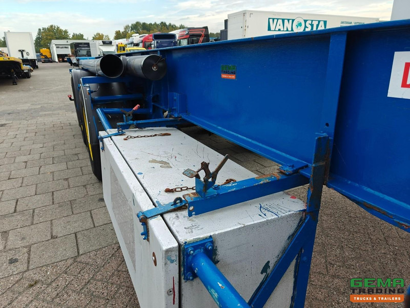 Semirremolque portacontenedore/ Intercambiable TINSLEY TT1527/40AS 3-Assen ROR - 30FT Kiepchassis - Rotary Feeder - Trommelremmen: foto 9