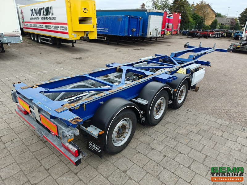 Van Hool A3C002 3-Assen JOST - Schijfremmen - Alle aansluitingen / Universeel chassis - TOP! - 10 stuks op Voorraad - Semirremolque portacontenedore/ Intercambiable: foto 4 Van Hool A3C002 3-Assen JOST - Schijfremmen - Alle aansluitingen / Universeel chassis - TOP! - 10 stuks op Voorraad - Semirremolque portacontenedore/ Intercambiable: foto 4