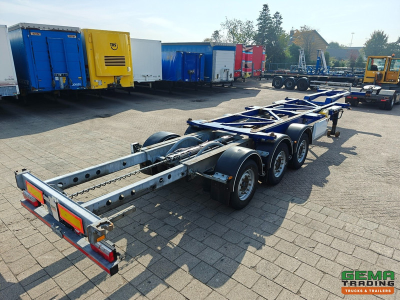 Van Hool A3C002 3-Assen JOST - Schijfremmen - Alle aansluitingen / Universeel chassis - TOP Staat! - Semirremolque portacontenedore/ Intercambiable: foto 1 Van Hool A3C002 3-Assen JOST - Schijfremmen - Alle aansluitingen / Universeel chassis - TOP Staat! - Semirremolque portacontenedore/ Intercambiable: foto 1