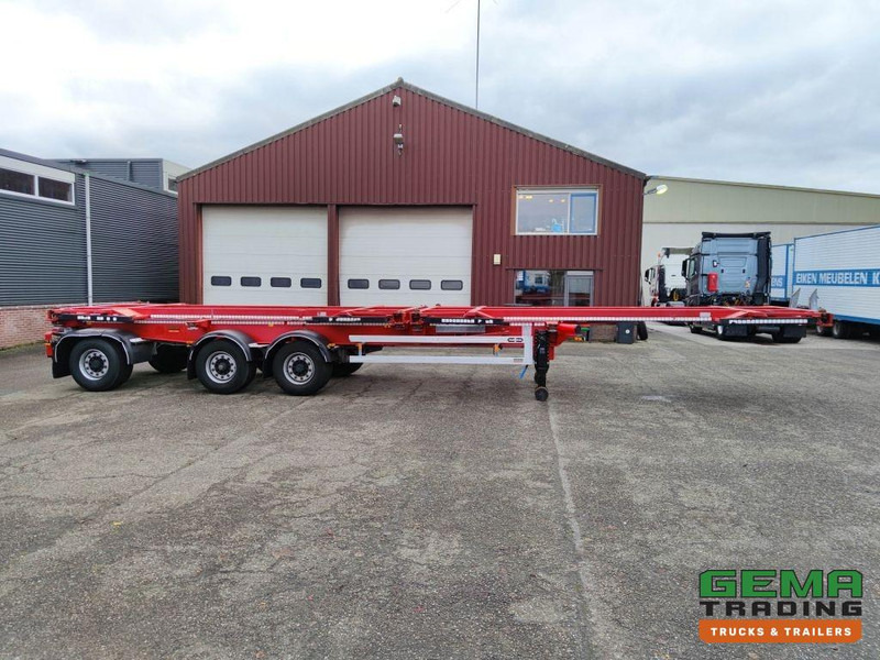 Van Hool A3C002 StuurasAs - 2x 20FT Frames - All Connections (O826) - Semirremolque portacontenedore/ Intercambiable: foto 5 Van Hool A3C002 StuurasAs - 2x 20FT Frames - All Connections (O826) - Semirremolque portacontenedore/ Intercambiable: foto 5