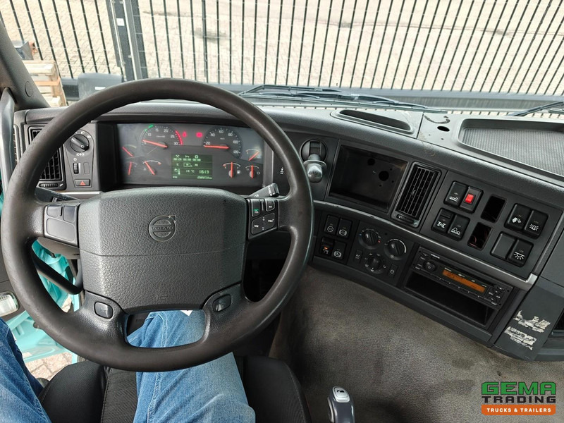 Camión caja abierta, Camión grúa Volvo FMX 410 8x4/4 Dagcab Euro5 - Open Laadbak 6.8m + Hiab 244 E-6 Hipro - 258.000km - Naafreductie - 05/2026 APK: foto 14