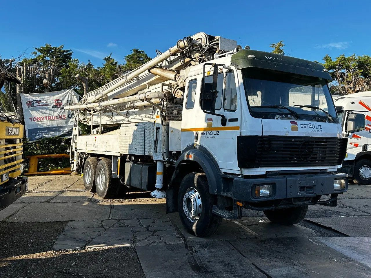 Mercedes-Benz SK 2631 6X4 LSB 36M BETONPOMP 370 BAR Mercedes-Benz SK 2631 6X4 LSB 36M BETONPOMP 370 BAR - Camión hormigonera con bomba: foto 1 Mercedes-Benz SK 2631 6X4 LSB 36M BETONPOMP 370 BAR Mercedes-Benz SK 2631 6X4 LSB 36M BETONPOMP 370 BAR - Camión hormigonera con bomba: foto 1