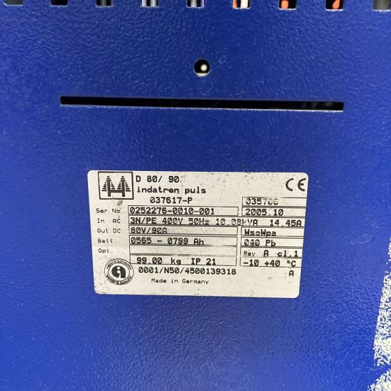 Hawker 80V/90A - Sistema eléctrico para Equipo de manutención: foto 5 Hawker 80V/90A - Sistema eléctrico para Equipo de manutención: foto 5