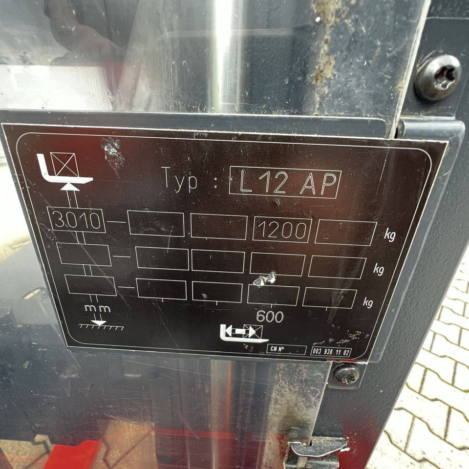 Apilador Linde L12AP (133): foto 8