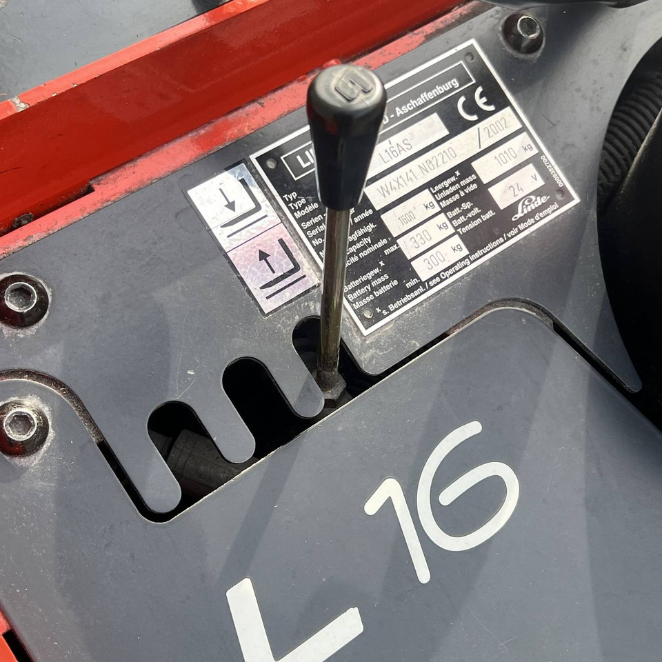 Apilador Linde L16AS (141): foto 13