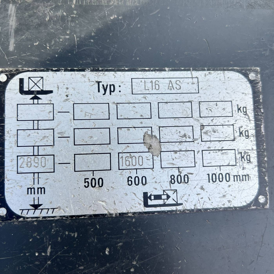Apilador Linde L16AS (141): foto 14