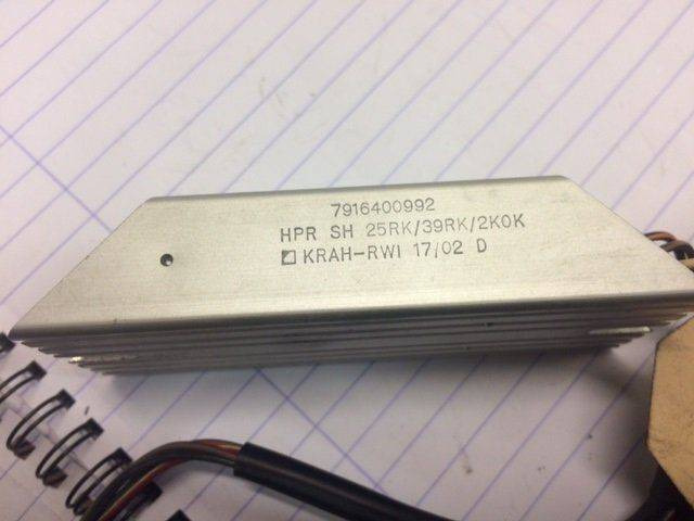 Resistor for Linde Series 335-02 - Conmutador en la columna de dirección para Equipo de manutención: foto 2 Resistor for Linde Series 335-02 - Conmutador en la columna de dirección para Equipo de manutención: foto 2