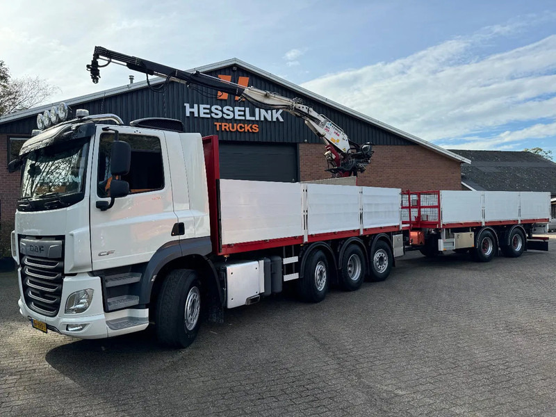 DAF CF 480 8X2 KENNIS K16R3 Kraan/Crane Combi 248.940KM Top condition - Camión grúa: foto 1 DAF CF 480 8X2 KENNIS K16R3 Kraan/Crane Combi 248.940KM Top condition - Camión grúa: foto 1