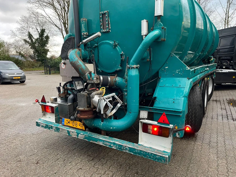 Semirremolque cisterna EKW 36m3 RVS Mestoplegger 2x Stuuras VMA Bemonstering Borger pomp: foto 13