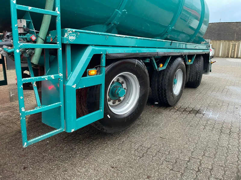 Semirremolque cisterna EKW 36m3 RVS Mestoplegger 2x Stuuras VMA Bemonstering Borger pomp: foto 6