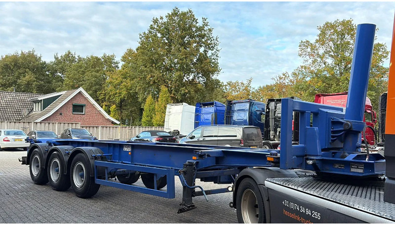 Hendricks 20ft container Kippchassis 24V hydraulic Self support! - Semirremolque portacontenedore/ Intercambiable: foto 3 Hendricks 20ft container Kippchassis 24V hydraulic Self support! - Semirremolque portacontenedore/ Intercambiable: foto 3