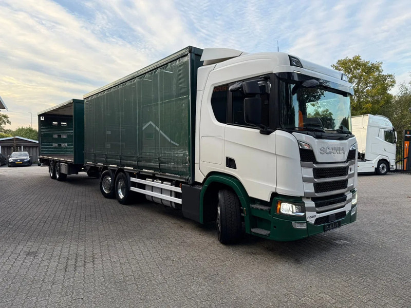 Scania R500 NGS 6X2 Retarder Stuuras 551.670KM! Schuifzeilen Combi Hefdak - Camión lona: foto 2 Scania R500 NGS 6X2 Retarder Stuuras 551.670KM! Schuifzeilen Combi Hefdak - Camión lona: foto 2