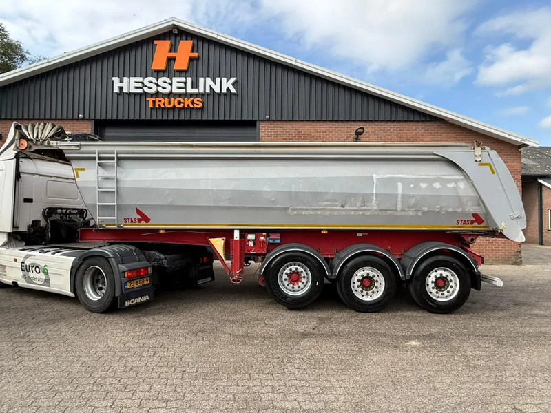 Stas S300CX Lift Axle Automatic roof Tarpaulin APK/TUV 12/2025 - Semirremolque volquete: foto 2 Stas S300CX Lift Axle Automatic roof Tarpaulin APK/TUV 12/2025 - Semirremolque volquete: foto 2
