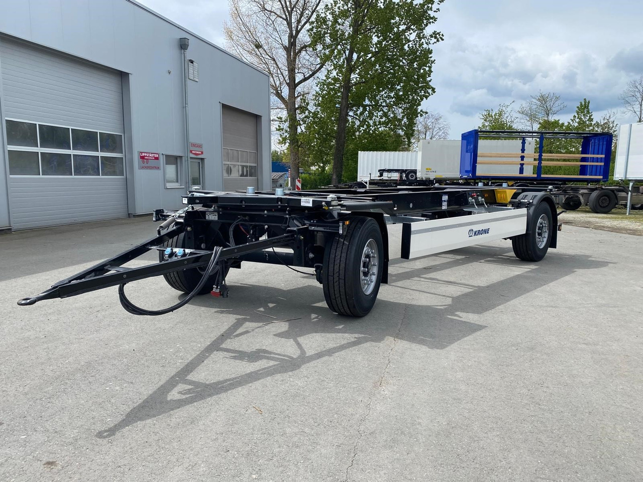 Krone BDF-System, Standard, ohne Zulassung. - Remolque portacontenedore/ Intercambiable: foto 1 Krone BDF-System, Standard, ohne Zulassung. - Remolque portacontenedore/ Intercambiable: foto 1