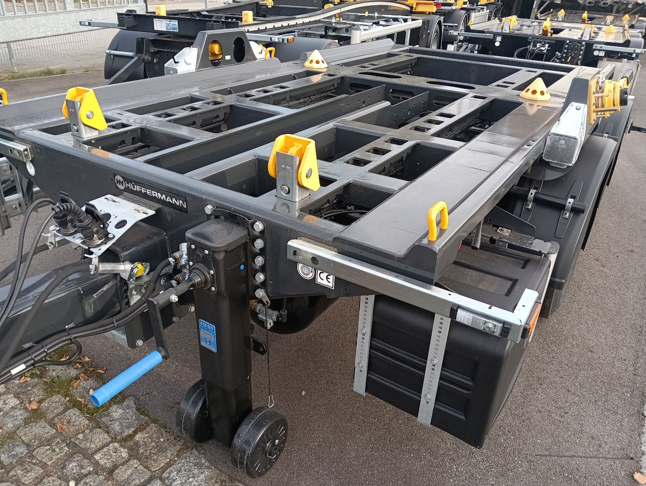 Hüffermann 2-A-MINI-CARRIER SAFETYFIX VERZINKT NEU TOP-PREI - Remolque multilift/ Portacontenedores de cadenas: foto 5 Hüffermann 2-A-MINI-CARRIER SAFETYFIX VERZINKT NEU TOP-PREI - Remolque multilift/ Portacontenedores de cadenas: foto 5