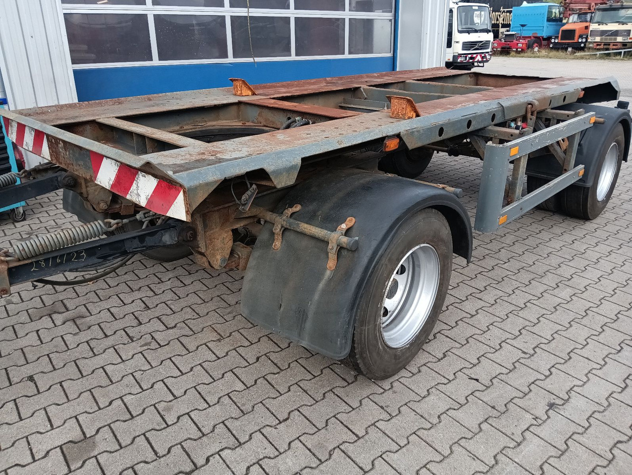 Meiller MEILLER HKM A18AbsetzContainer BPW TÜV Reifen70% - Remolque multilift/ Portacontenedores de cadenas: foto 4 Meiller MEILLER HKM A18AbsetzContainer BPW TÜV Reifen70% - Remolque multilift/ Portacontenedores de cadenas: foto 4