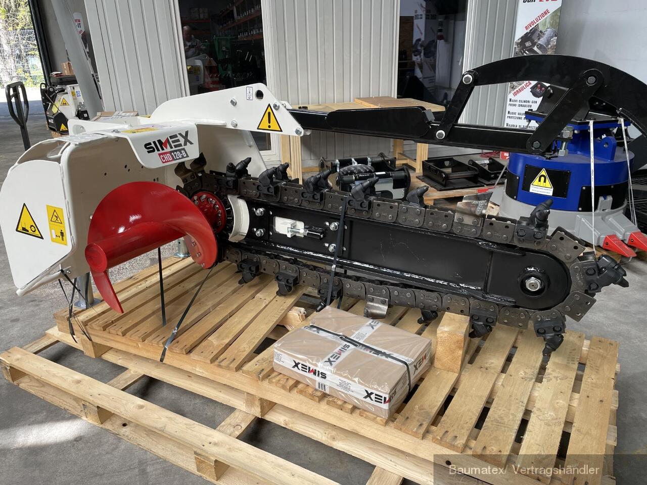 Simex CHD 120B für 1,2m Tiefe/ 150mm Breite - Zanjadora: foto 1 Simex CHD 120B für 1,2m Tiefe/ 150mm Breite - Zanjadora: foto 1