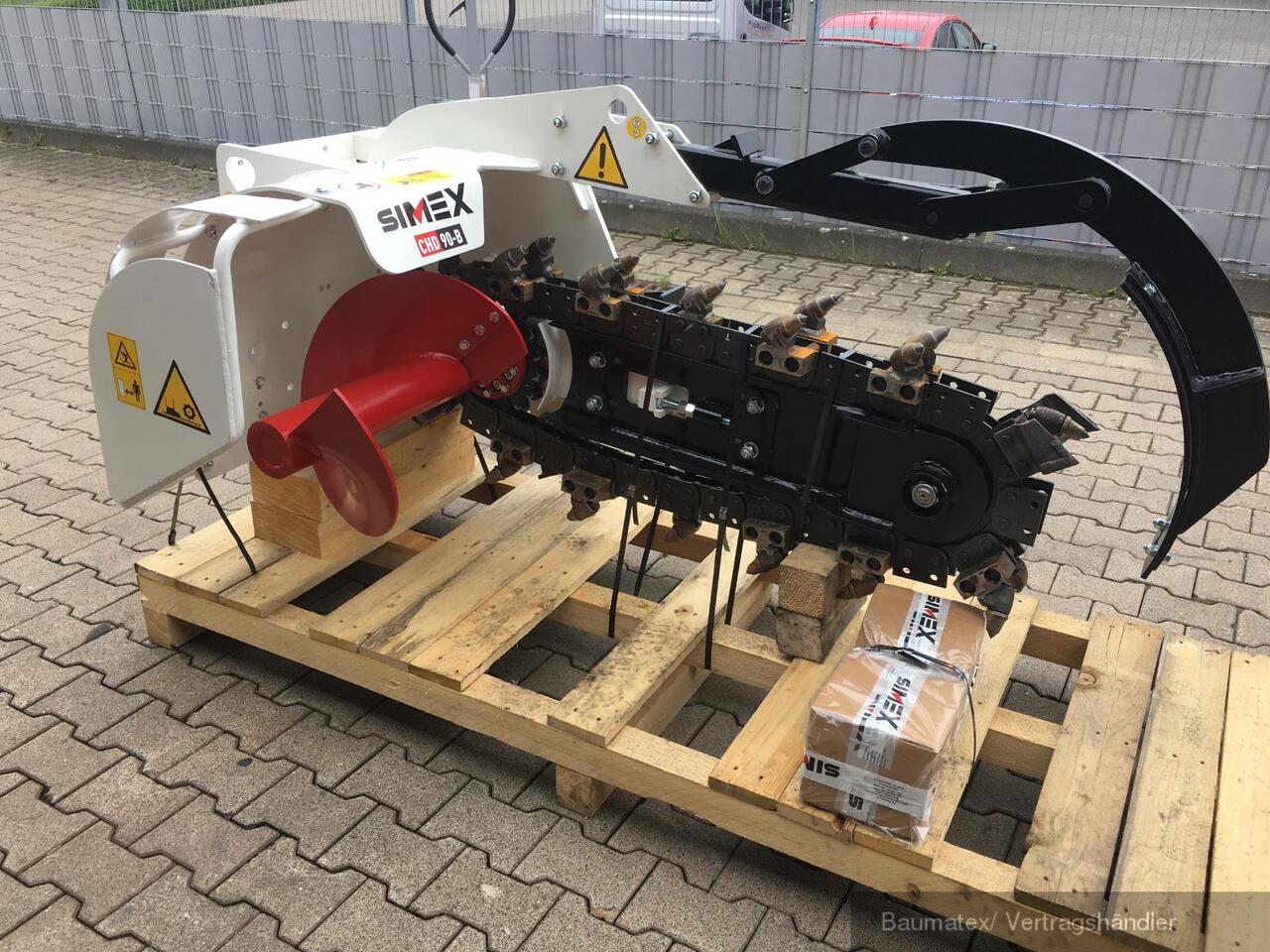 Simex CHDB Baggerfräse 90/120/150cm - Zanjadora: foto 1 Simex CHDB Baggerfräse 90/120/150cm - Zanjadora: foto 1