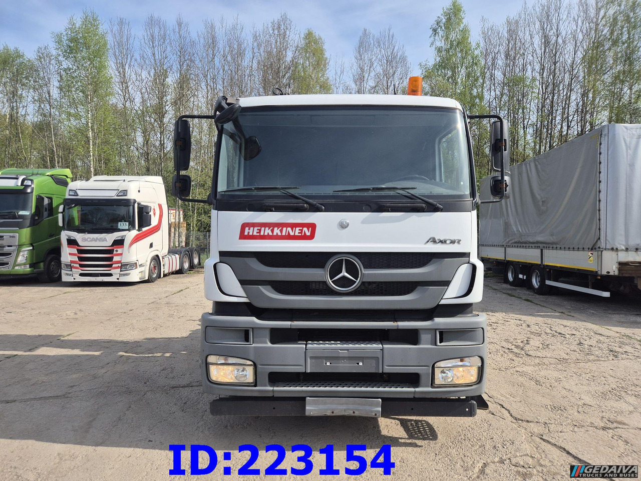 MERCEDES-BENZ Axor 1840 + Crane Epsilon Palfinger PZR601GA - Cabeza tractora: foto 2 MERCEDES-BENZ Axor 1840 + Crane Epsilon Palfinger PZR601GA - Cabeza tractora: foto 2