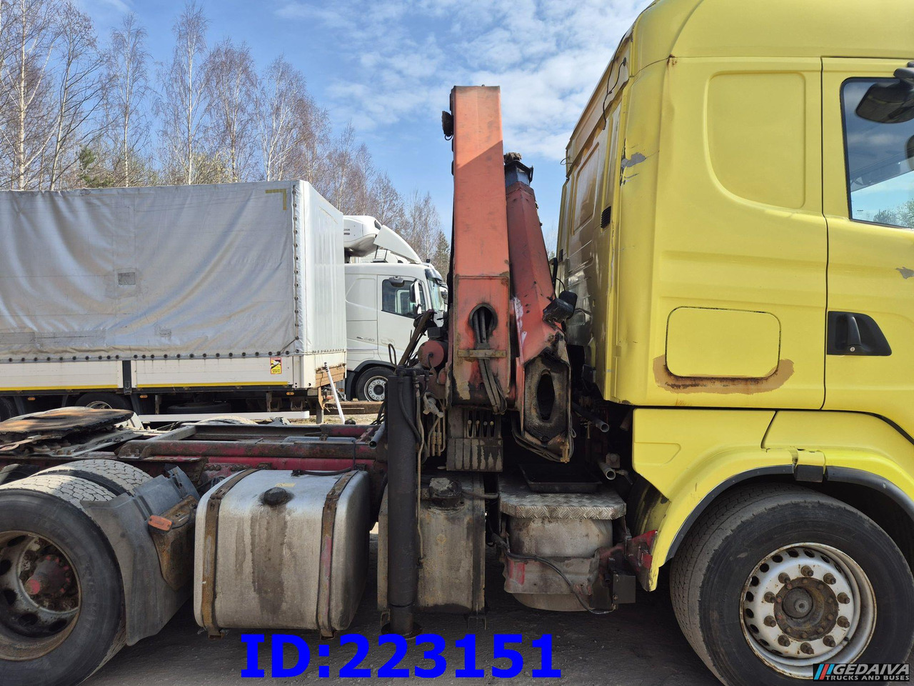 SCANIA R420 6x2 + Crane Palfinger PK23500 - Cabeza tractora: foto 5 SCANIA R420 6x2 + Crane Palfinger PK23500 - Cabeza tractora: foto 5