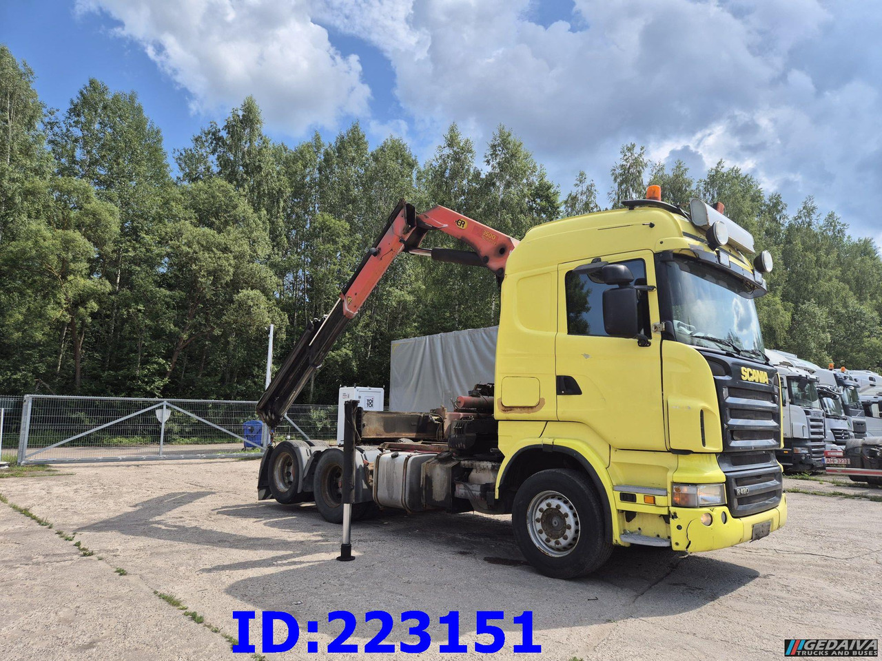 SCANIA R420 6x2 + Crane Palfinger PK23500 + Remote control - Cabeza tractora: foto 4 SCANIA R420 6x2 + Crane Palfinger PK23500 + Remote control - Cabeza tractora: foto 4