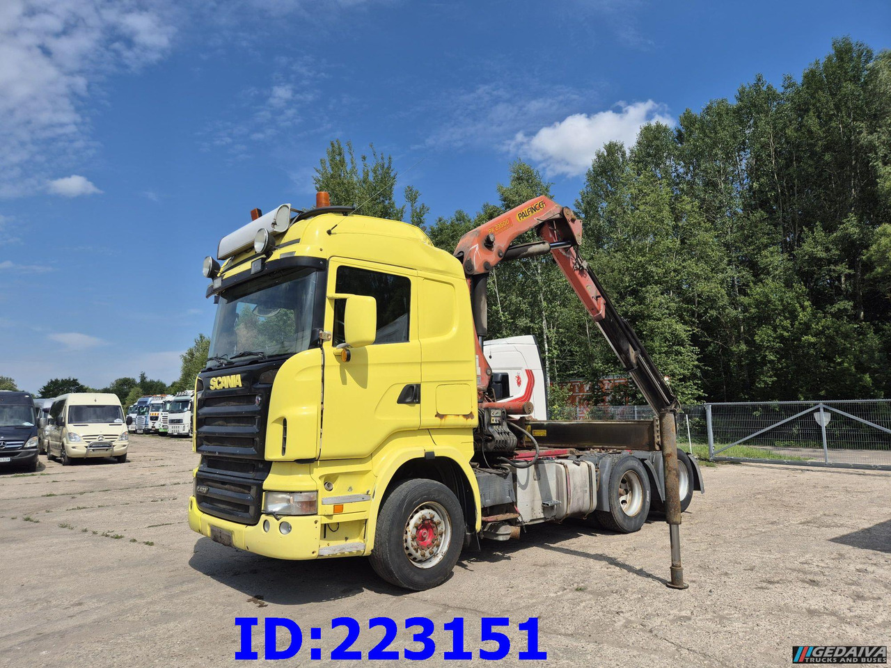 SCANIA R420 6x2 + Crane Palfinger PK23500 + Remote control - Cabeza tractora: foto 1 SCANIA R420 6x2 + Crane Palfinger PK23500 + Remote control - Cabeza tractora: foto 1