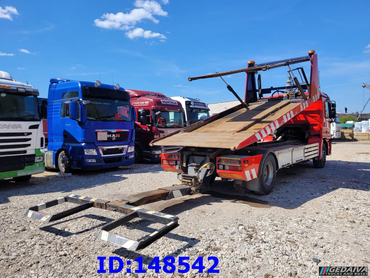 Grua de remolque autos MERCEDES-BENZ Actros 1831 4x2: foto 7