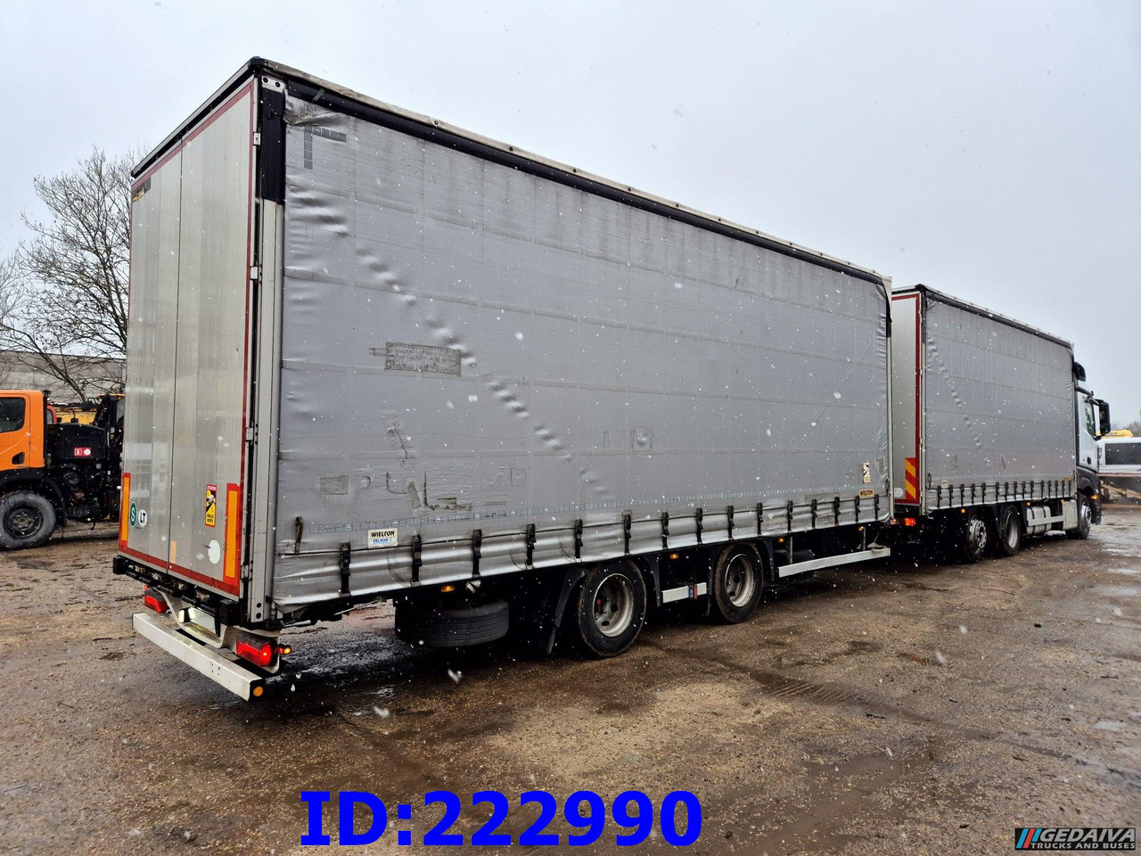 MERCEDES-BENZ Actros 2542 6x2 Euro6 + Wielton trailer - Camión lona: foto 5 MERCEDES-BENZ Actros 2542 6x2 Euro6 + Wielton trailer - Camión lona: foto 5