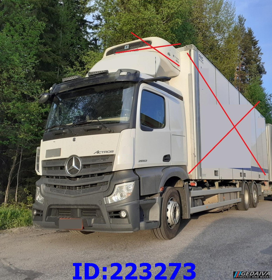 MERCEDES-BENZ Actros 2853 6x2 - Camión chasis: foto 1 MERCEDES-BENZ Actros 2853 6x2 - Camión chasis: foto 1