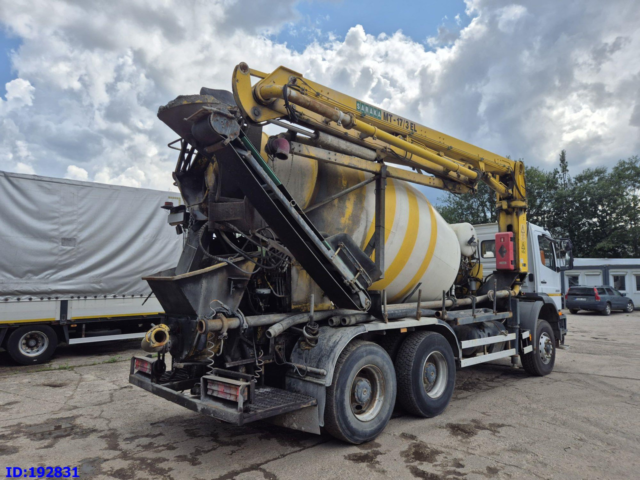 Camión bomba de hormigón MERCEDES-BENZ Atego 2628 6x4 Schwing 17m 9m3: foto 9