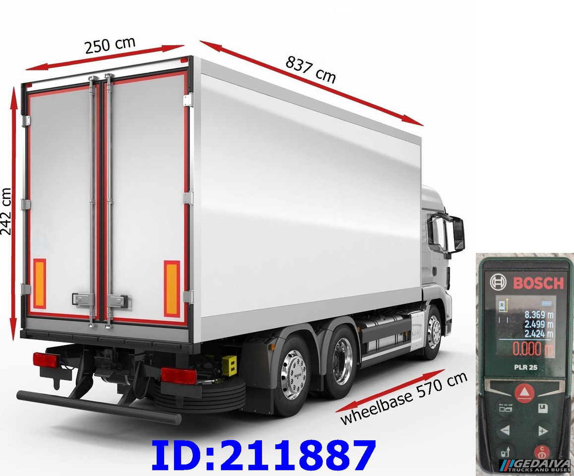MERCEDES-BENZ Axor 1833 - Manual - Camión frigorífico: foto 5 MERCEDES-BENZ Axor 1833 - Manual - Camión frigorífico: foto 5