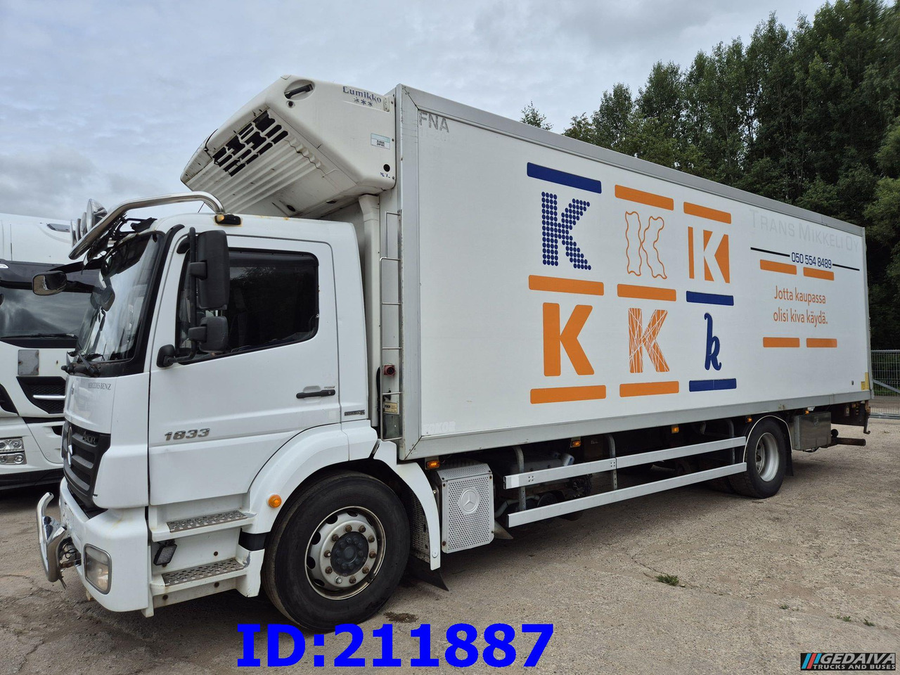 MERCEDES-BENZ Axor 1833 - Manual - Camión frigorífico: foto 1 MERCEDES-BENZ Axor 1833 - Manual - Camión frigorífico: foto 1