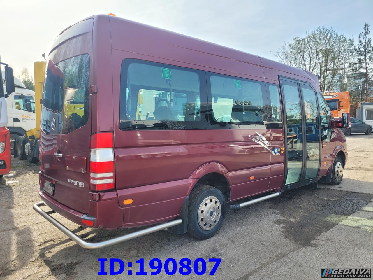 Autobús urbano MERCEDES-BENZ Sprinter 516 City35 Euro5 22 Place: foto 8